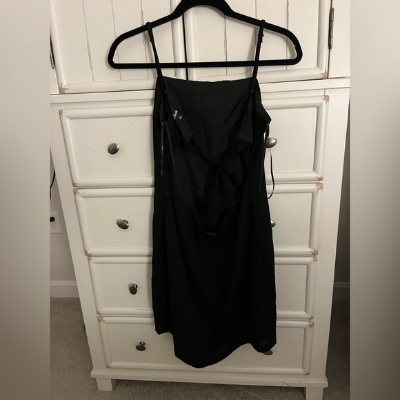 Lulus black mini dress with back tie - Picture 3 of 3